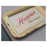 Vintage Metal Tip Tray / Hamm's Preferred Beer logo / 6' x 4' Vintage Metal Tip Tray / Hamm's Preferred Beer logo / 6' x 4'