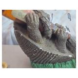 Vintage Chalkware Statue / Lone Star Beer Armadillo logo Vintage Chalkware Statue / Lone Star Beer Armadillo logo