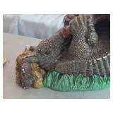 Vintage Chalkware Statue / Lone Star Beer Armadillo logo Vintage Chalkware Statue / Lone Star Beer Armadillo logo