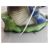 Vintage Texas Armadillo Mascot Drinking Lone Star Beer theme Chalkware Statue Vintage Texas Armadillo Mascot Drinking Lone Star Beer theme Chalkware Statue