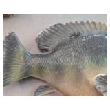 Vintage Sunfish theme Carnival Chalkware Sign / Grain Belt Beer logo Vintage Sunfish theme Carnival Chalkware Sign / Grain Belt Beer logo