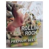Vintage 1960's-1970's Rolling Rock Premium Beer Horse theme Chalkware Figurine Vintage 1960's-1970's Rolling Rock Premium Beer Horse theme Chalkware Figurine