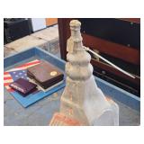 Vintage Church theme Carnival Chalkware Lighted Statue Vintage Church theme Carnival Chalkware Lighted Statue