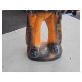 Vintage 1940's-1950's Lone Ranger theme Carnival Chalkware Statue Vintage 1940's-1950's Lone Ranger theme Carnival Chalkware Statue