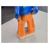 Vintage 1940's-1950's Lone Ranger theme Carnival Chalkware Statue Vintage 1940's-1950's Lone Ranger theme Carnival Chalkware Statue