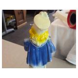 Vintage 1930's - 1950's Majorette theme Carnival Chalkware Statue Vintage 1930's - 1950's Majorette theme Carnival Chalkware Statue