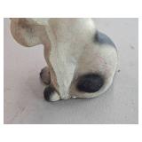 Vintage Mid 20th Century Terrier Puppy Dog theme Carnival Chalkware Statue Vintage Mid 20th Century Terrier Puppy Dog theme Carnival Chalkware Statue