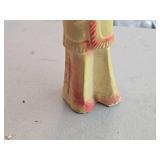 Vintage Native American theme Carnival Chalkware Statue Vintage Native American theme Carnival Chalkware Statue