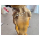 Vintage Kewpie Doll theme Carnival Chalkware Statue with (2) Tufts of Hair Vintage Kewpie Doll theme Carnival Chalkware Statue with (2) Tufts of Hair