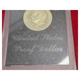 1974 U.S. Mint Proof Eisenhower Dollar Coin (in protective case) 1974 U.S. Mint Proof Eisenhower Dollar Coin (in protective case)