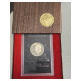 1973 U.S. Mint Proof Eisenhower Dollar Coin (in protective case) 1973 U.S. Mint Proof Eisenhower Dollar Coin (in protective case)
