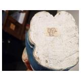 Vintage Organ Grinder Monkey Bank theme Carnival Chalkware Statue by Duquesne Statuary (1950's) Vintage Organ Grinder Monkey Bank theme Carnival Chalkware Statue by Duquesne Statuary (1950's)