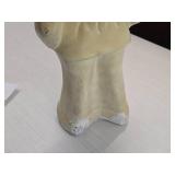 Vintage 1930's-1940's Flapper Girl theme Carnival Chalkware Statue Vintage 1930's-1940's Flapper Girl theme Carnival Chalkware Statue