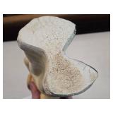 Vintage 1930's-1940's Flapper Girl theme Carnival Chalkware Statue Vintage 1930's-1940's Flapper Girl theme Carnival Chalkware Statue