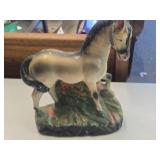 Vintage 1940's Horse theme Carnival Chalkware Figurine Vintage 1940's Horse theme Carnival Chalkware Figurine
