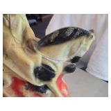 Vintage George Washington Riding Horse theme Carnival Chalkware Statue Vintage George Washington Riding Horse theme Carnival Chalkware Statue