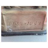 Vintage George Washington Riding Horse theme Carnival Chalkware Statue Vintage George Washington Riding Horse theme Carnival Chalkware Statue