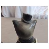 Vintage Formal Pig theme Carnival Chalkware Statue Vintage Formal Pig theme Carnival Chalkware Statue