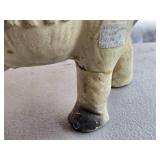 Vintage Circus Elephant theme Carnival Chalkware Statue Vintage Circus Elephant theme Carnival Chalkware Statue