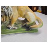 Vintage Lion theme Carnival Chalkware Figurine Vintage Lion theme Carnival Chalkware Figurine