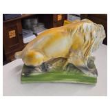 Vintage Lion theme Carnival Chalkware Figurine Vintage Lion theme Carnival Chalkware Figurine