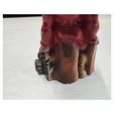 Vintage Gnome Keeper of the Keys theme Carnival Chalkware Statue Vintage Gnome Keeper of the Keys theme Carnival Chalkware Statue