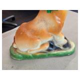 Vintage Donkey theme Carnival Chalkware Figurine Vintage Donkey theme Carnival Chalkware Figurine