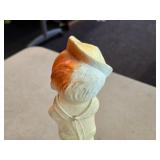 Vintage 1930's-1940's Sailor Boy theme Carnival Chalkware Statue Vintage 1930's-1940's Sailor Boy theme Carnival Chalkware Statue