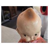 Vintage Kewpie Doll theme Carnival Chalkware Piggy Bank Vintage Kewpie Doll theme Carnival Chalkware Piggy Bank