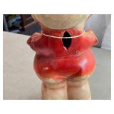 Vintage Kewpie Doll theme Carnival Chalkware Piggy Bank Vintage Kewpie Doll theme Carnival Chalkware Piggy Bank