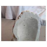 Vintage Mid 20th Century Native American Chief theme Carnival Chalkware Statue Vintage Mid 20th Century Native American Chief theme Carnival Chalkware Statue