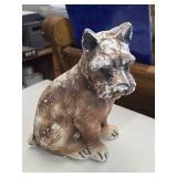 Vintage Goebel Schnauzer Puppy theme Carnival Chalkware Figurine Vintage Goebel Schnauzer Puppy theme Carnival Chalkware Figurine