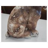 Vintage Goebel Schnauzer Puppy theme Carnival Chalkware Figurine Vintage Goebel Schnauzer Puppy theme Carnival Chalkware Figurine