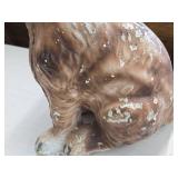 Vintage Goebel Schnauzer Puppy theme Carnival Chalkware Figurine Vintage Goebel Schnauzer Puppy theme Carnival Chalkware Figurine