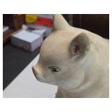 Vintage Sitting Pig theme Carnival Chalkware Figurine Vintage Sitting Pig theme Carnival Chalkware Figurine