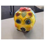 Vintage 1960's Carnival Chalkware Piggy Bank Vintage 1960's Carnival Chalkware Piggy Bank