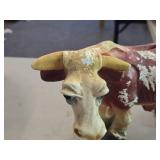 Vintage Bull theme Carnival Chalkware Piggy Bank Vintage Bull theme Carnival Chalkware Piggy Bank