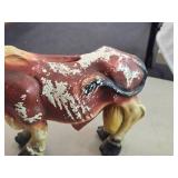 Vintage Bull theme Carnival Chalkware Piggy Bank Vintage Bull theme Carnival Chalkware Piggy Bank