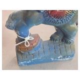 Vintage Circus Elephant theme Carnival Chalkware Figurine Vintage Circus Elephant theme Carnival Chalkware Figurine