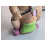 Vintage Native American Boy theme Carnival Chalkware Coin Bank by Duquesne Statuary Vintage Native American Boy theme Carnival Chalkware Coin Bank by Duquesne Statuary