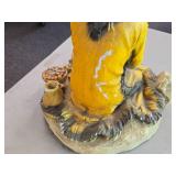 Vintage 17' Native American Woman theme Carnival Chalkware Figurine Vintage 17' Native American Woman theme Carnival Chalkware Figurine