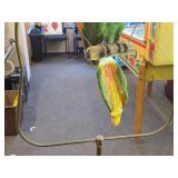 Vintage Parrot on a Branch theme Carnival Chalkware Figurine on a Bronze Colored Stand Vintage Parrot on a Branch theme Carnival Chalkware Figurine on a Bronze Colored Stand