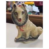 Vintage Collie Dog theme Carnival Chalkware Statue by Illinois Plastic Products Co (1950's) Vintage Collie Dog theme Carnival Chalkware Statue by Illinois Plastic Products Co (1950's)