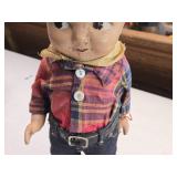 Vintage 1950's Buddy Lee - Lee Jeans Denin Real Original Plastic Cowboy Doll Vintage 1950's Buddy Lee - Lee Jeans Denin Real Original Plastic Cowboy Doll