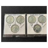 1943 Steel Cent Uncirculated Mint Mark Collection 1943 Steel Cent Uncirculated Mint Mark Collection