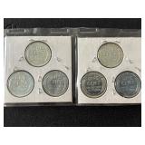 1943 Steel Cent Uncirculated Mint Mark Collection 1943 Steel Cent Uncirculated Mint Mark Collection
