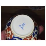 Vintage Porcelain Set of (5) Tea Cups and (6) Saucers by Royal Vienna RB Austria