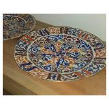 Lot of (2) Vintage 9 1/2' Porcelain Dinner Plates by Royal Vienna RB Austria