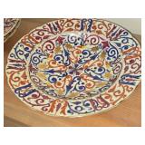 Lot of (3) Vintage Porcelain Deep Plates by Royal Vienna RB Austria 1 3/4' x 9 1/2'