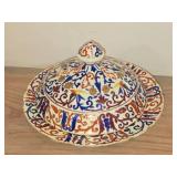 Vintage Porcelain Lidded Tureen by Royal Vienna RB Austria 5' x 9 1/2'